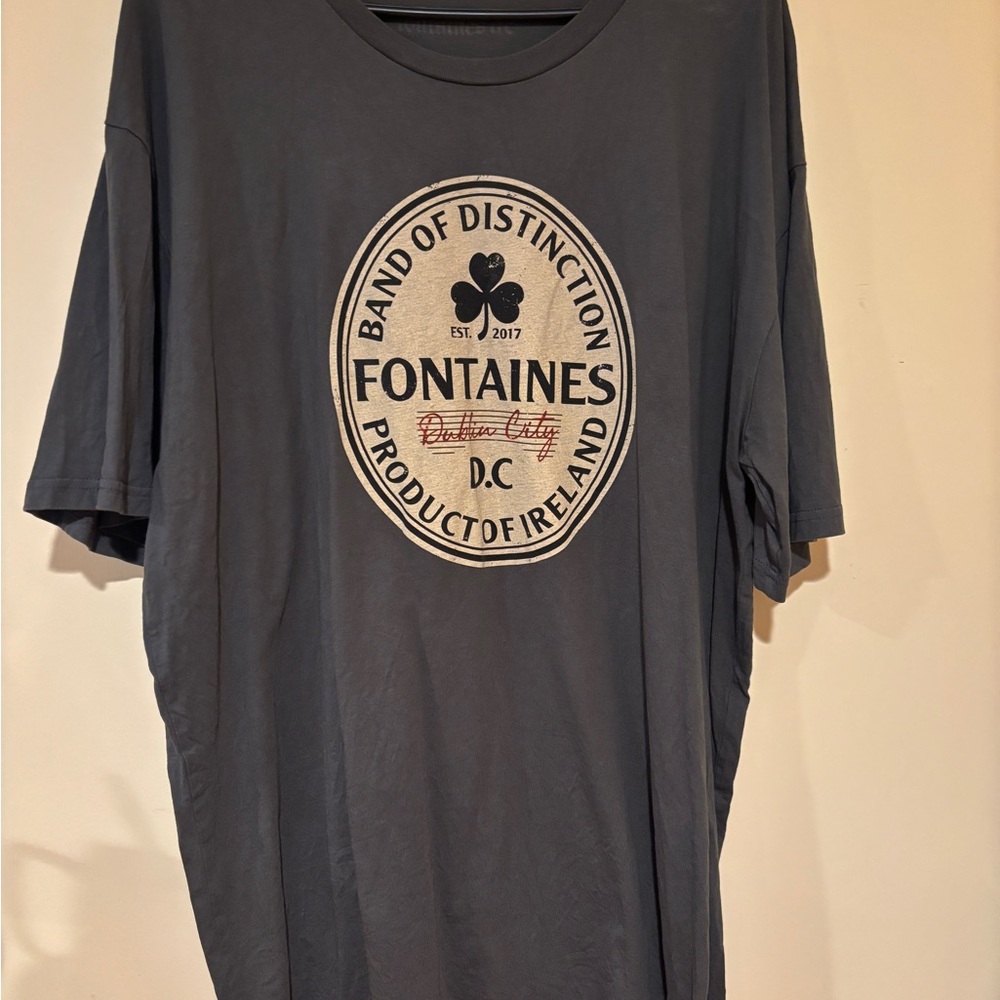 The Fontaines DC Gray T-Shirt for Men